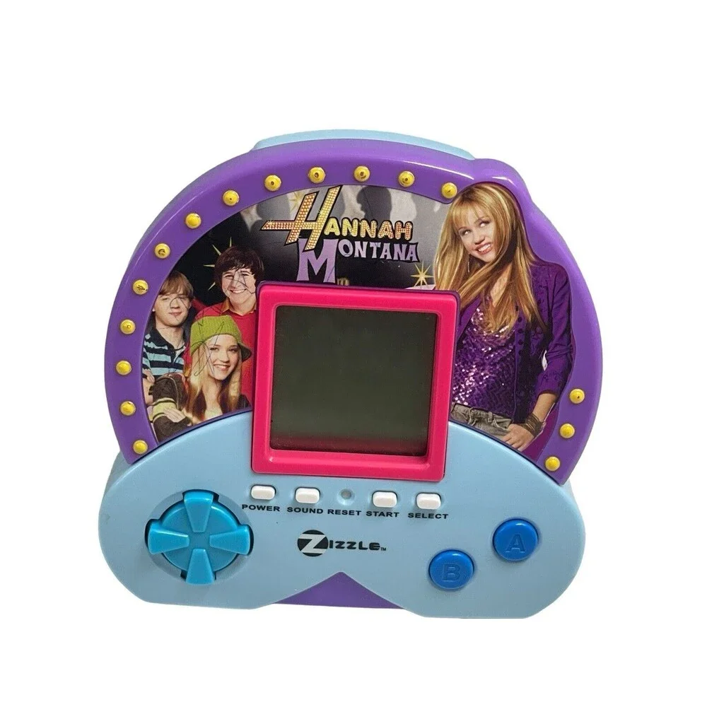 Hannah Montana Handheld Electronic Game - Zizzle -  Miley Cyrus Disney 1-C
